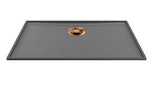 ELLECI - Mosogatótálca medencefenék Essenza 70 K99 Concrete bronz tartozékokkal