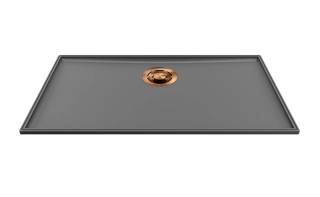 ELLECI - Mosogatótálca medencefenék Essenza 70 K99 Concrete arany tartozékokkal