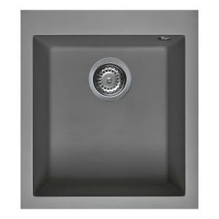 Elleci OUTLET - Mosogatótálca Quadra 100 K73 Fumo - Kifutó termék!