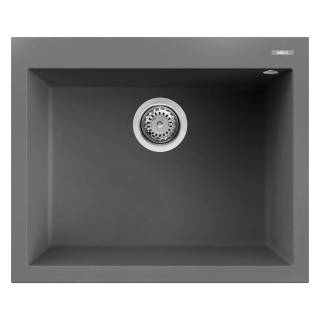 Elleci OUTLET - Mosogatótálca Quadra 110 K73 Fumo