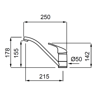 Csaptelep Minerva Granitek G68 Bianco