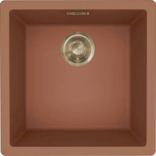 ELLECI- Mosogatótálca Zen 102 Keratek K83 Cavern Clay arany tartozékokkal 