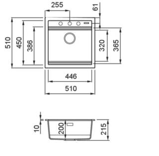 elleci best 104 workstation k86 keratek mosogatótálca 
