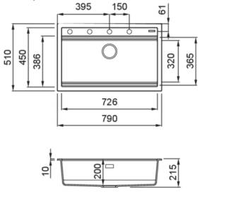 elleci best 130 workstation k86 keratek mosogatótálca