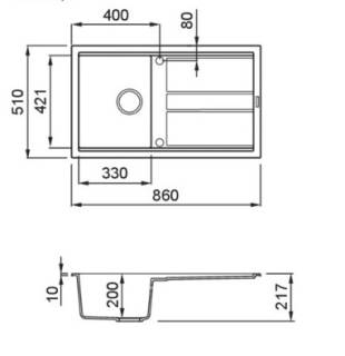 elleci best 400 k97 keratek mosogatótálca 