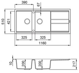 elleci best 500 k99 keratek mosogatótálca 