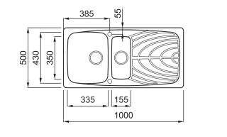 elleci master 475 g59 mosogatótálca 