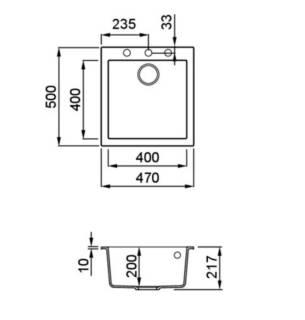 elleci quadra 102 automata k86 keratek mosogatótálca 