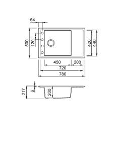 elleci LKS30599GLD mosogatotalca