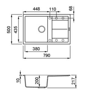 elleci unico 300 automata k96 keratek mosogatótálca 
