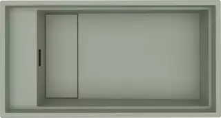 ELLECI - Mosogatótálca Dialogo 360 Workstation K82 Sage inox tartozékokkal