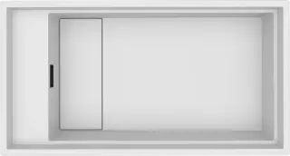 ELLECI - Mosogatótálca Dialogo 360 Workstation K96 White arany tartozékokkal