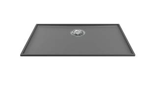 ELLECI - Mosogatótálca medencefenék Essenza 70 K99 Concrete inox tartozékokkal