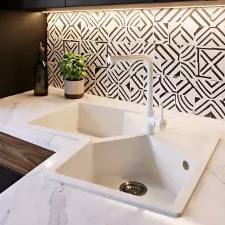 elleci unico corner g62 mosogatótálca