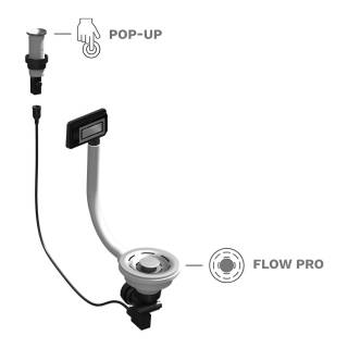 elleci unico 410 automata k96 keratek mosogatótálca 