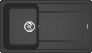 ELLECI - Mosogatótálca Life 400 G59 Antracit - Kifutó termék!