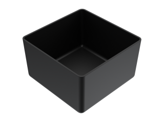 ELLECI - Tárolóedény Mixology mosogatókhoz fekete