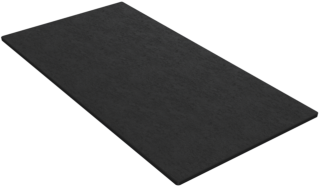 Elleci ATH113 BK Vágódeszka HPL - Fekete