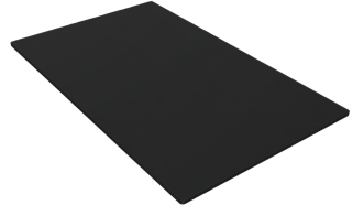 Elleci ATT133BK Vágódeszka HPL - Fekete