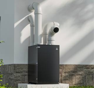 HOLTOP/AIRWOODS AV-HTPF35EI32 központi hővisszanyerős szellőztető beépített hűtéssel és fűtéssel kep1