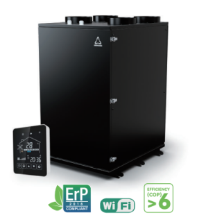 HOLTOP/AIRWOODS AV-HTPF35EI32 központi hővisszanyerős szellőztető beépített hűtéssel és fűtéssel