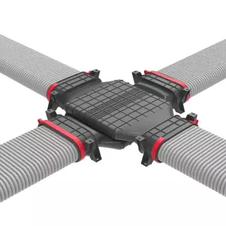 HEATPEX - Keresztező idom ARIA FLAT 500