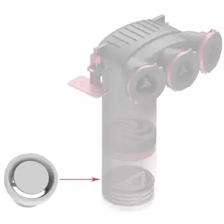 HEATPEX - Légszelep elszívó oldali 125mm ARIA CONNECT
