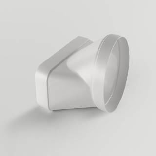 Elica - Cső-lapos csatorna átalakító ø150 - 227X94 mm