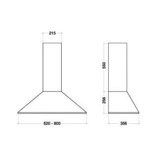 KDESIGN - Páraelszívó BOX ECO 52 T400