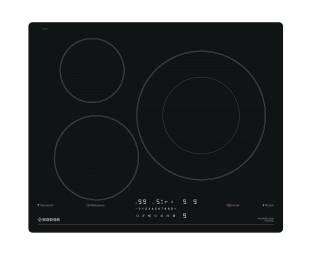 NODOR - Beépíthető indukciós főzőlap NorCoock IH-N6326 BK fekete Hob to Hood