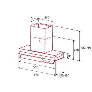 Nodor - Páraelszívó NorBreeze BISE 600 SS - Inox