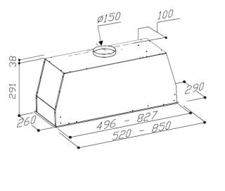 Sirius - Páraelszívó SL-927 ANTI-DROP 52 cm