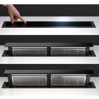 Sirius - Páraelszívó S-DD11 PUSH UP EM fekete motor nélkül