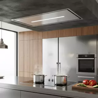 SIRIUS - Páraelszívó SLT-971 LESS 120 TW 4V motorral - Inox