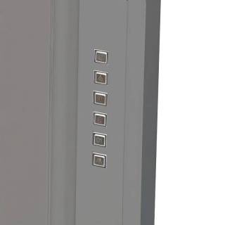 Sirius - Páraelszívó SL-913 TW 78 cm - Inox