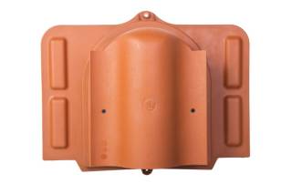 VILPE - Szellőztető szett KTV lemeztető, téglavörös - A készlet erejéig rendelhető!