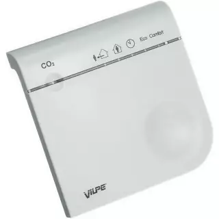 VILPE Eco Ideal Wireless - vezetéknélküli szén-dioxid érzékelő