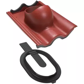 VILPE - Átvezető elem betoncserép Click - Vörös