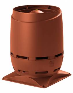 VILPE 200S 400x400-as FLOW tetőszellőző, téglavörös