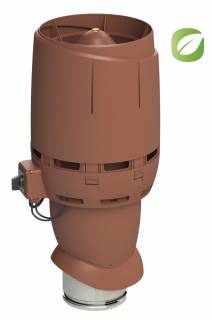 VILPE ECo160P/500 FLOW tetőventilátor, téglavörös