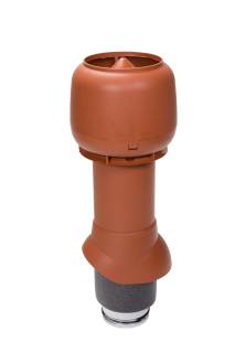 VILPE® 125P/IS/500 tetőszellőző, téglavörös - A készlet erejéig rendelhető!