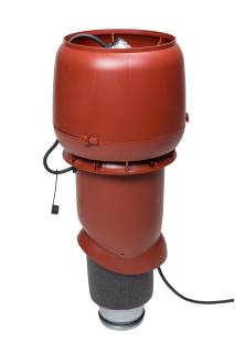 VILPE® E190P/125/IS/500 tetőventilátor, vörös