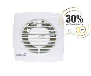 Cata B-10 Plus H/B ventilátor utószellőztető és páraérzékelő funkcióval