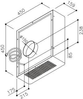 Sirius - Páraelszívó Külső motor SEM2 XS 304