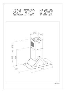 sirius SLTC-120 arrow tw sams fekete elszívó