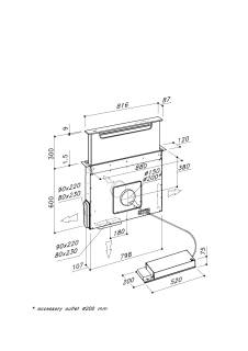 Sirius - Páraelszívó S-DD18 BALANCE EM fekete motor nélkül