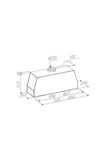 Sirius - Páraelszívó SM-927 85 cm Fehér