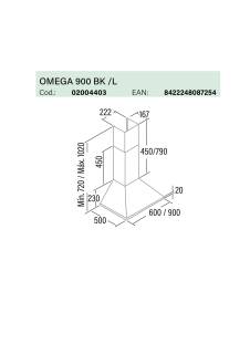 cata omega 900 bk fekete 
