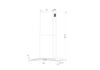 cata cg5-t600 X wp inox elszívó