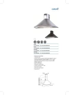 cata q-7760 inox elszívó outlet